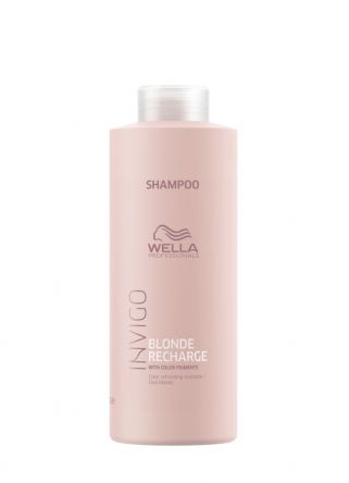 Wella Invigo Blonde Recharge Shampoo 1000ml