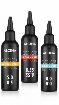 Alcina Color Gloss + Care Emulsion 100 ml 5.3 hellbraun-gold